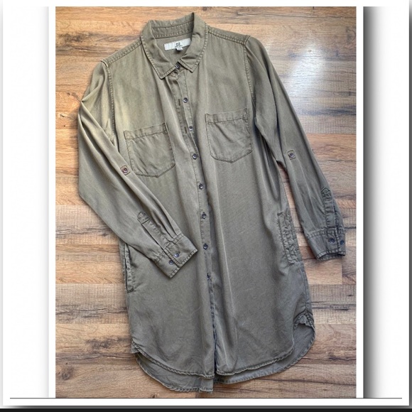 Better Days Shirt DressThread & Supply EUC M - Picture 12 of 16